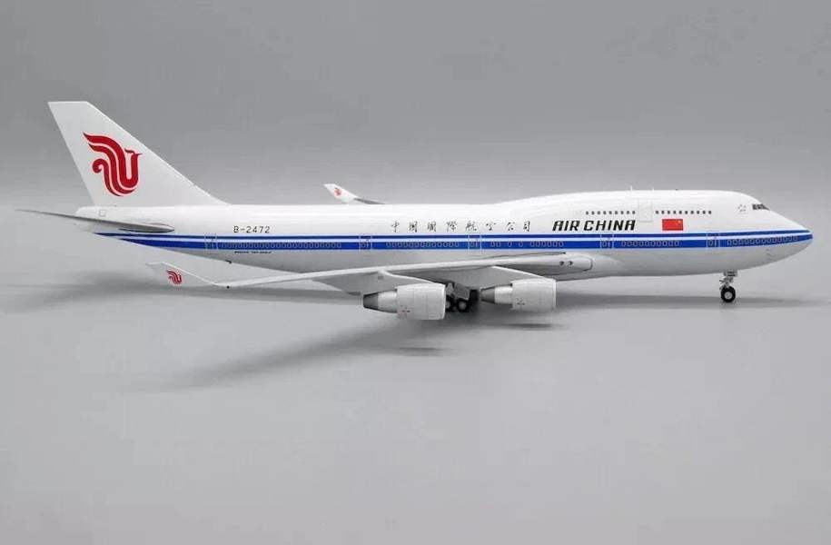 MCSlots B-2447 Air China Boeing 747-4J6 1:200 Scale KJ Models KJB744088