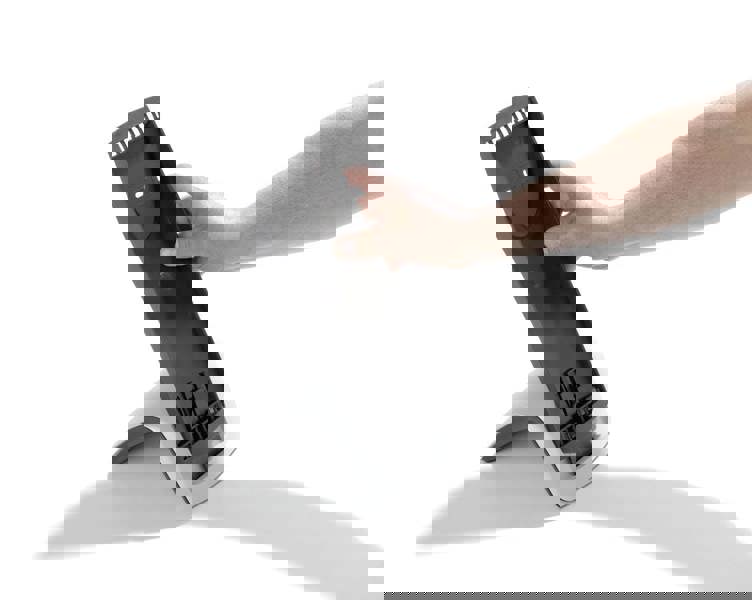 Durable SHERPA STYLE TABLE 10 Display Panel Desk Stand | 10 Panels | A4 Black