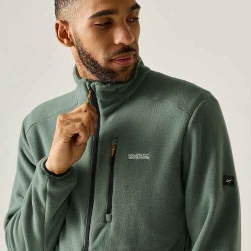Regatta Mens Brinnden Full Zip Fleece - Dark Forest Green