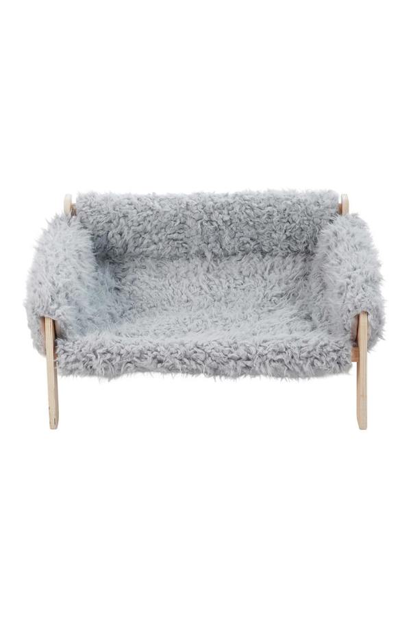 Living and Home Soft and Comfortable Wooden Frame Pet Sofa