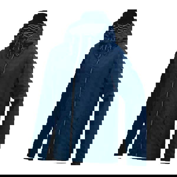 Regatta Womens/Ladies Bayletta Grid Distress Waterproof Jacket - Navy - 