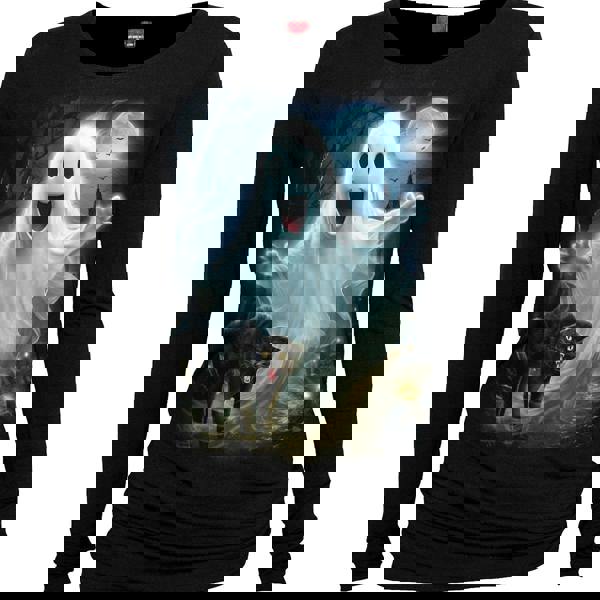 HIGH SPIRITS - Baggy Top Black