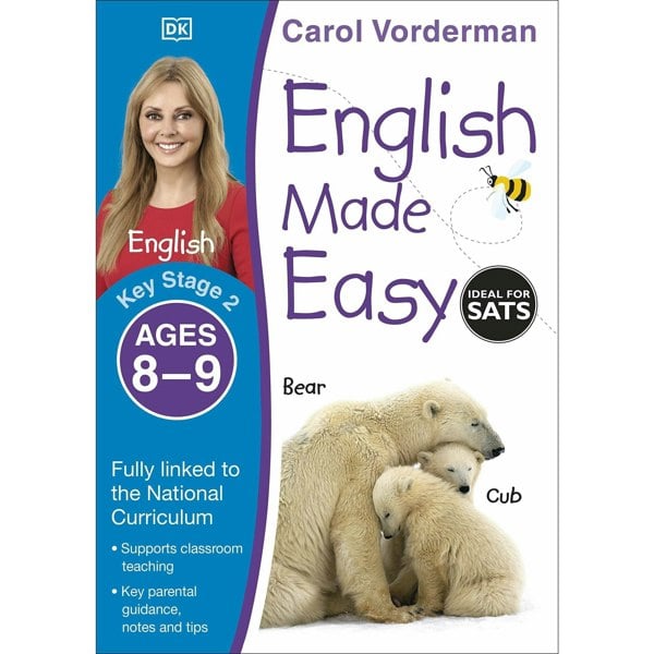 English Made Easy, Ages 8-9 (Key Stage 2): Supports the National Curriculum, English Exercise Book (Made Easy Workbooks)