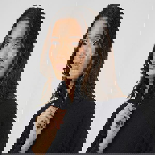 Brave Soul Black Quarter Zip Polar Fleece Sweatshirt - Black Image 4