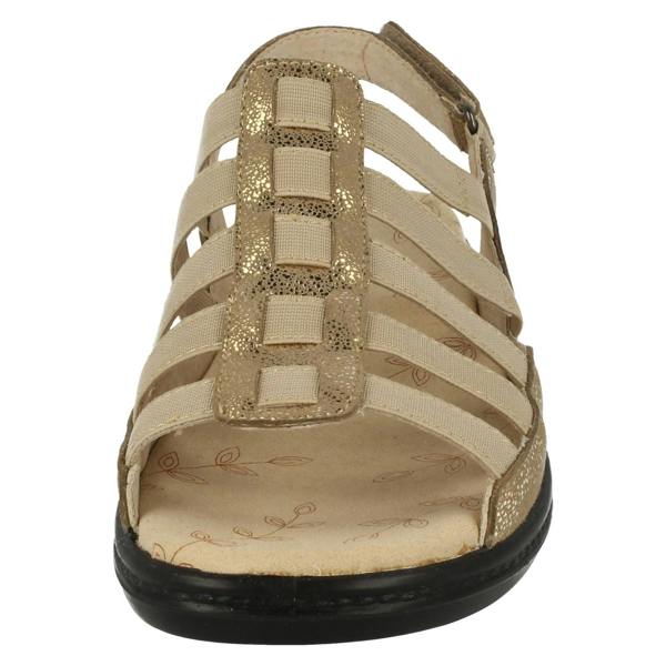 Padders Ladies Padders Wide Fit Strappy Sandals Lesley