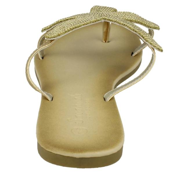 Savannah Ladies Savannah Beaded Starfish Toe Post Sandals