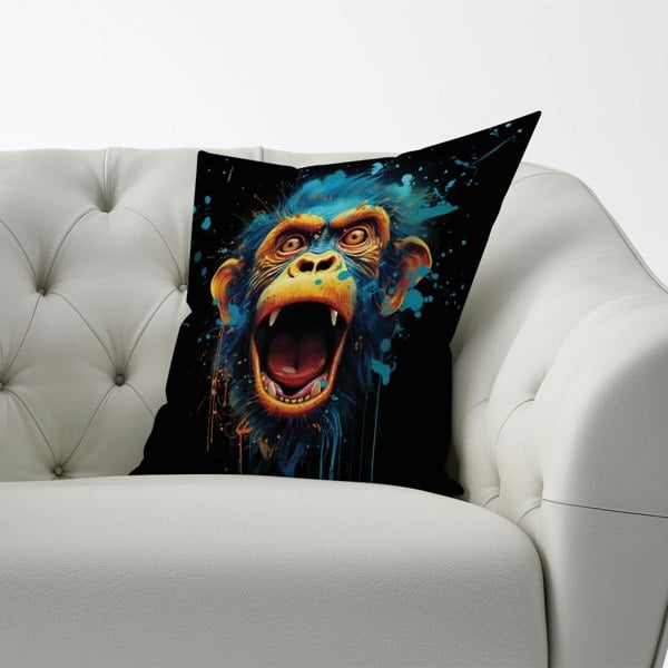 Warren Reed Crazy Monkey face Splashart Cushions