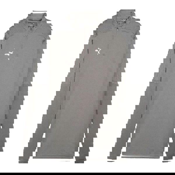 Puma Mens TeamFinal Quarter Zip Training Top - Grey