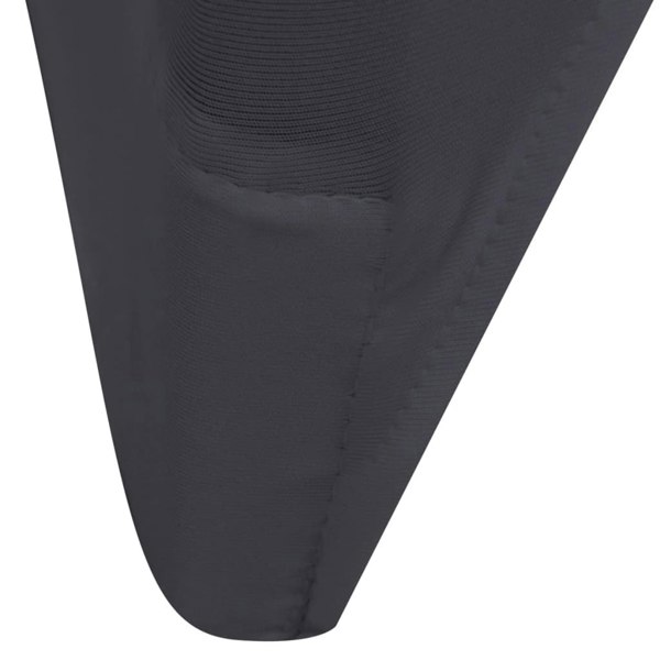 Berkfield Stretch Chair Cover 4 pcs Anthracite