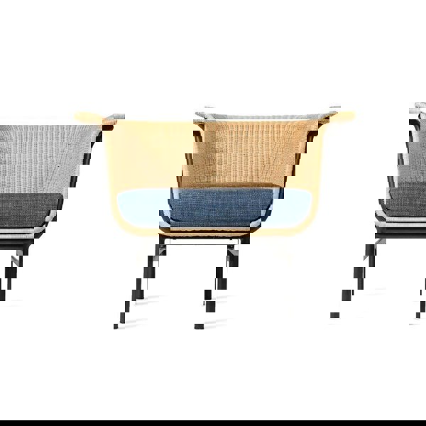 Budron Rattan Outdoor Armchair, Beige Cushion, Clearance-Sofas-Weilai Concept-Weilai Concept