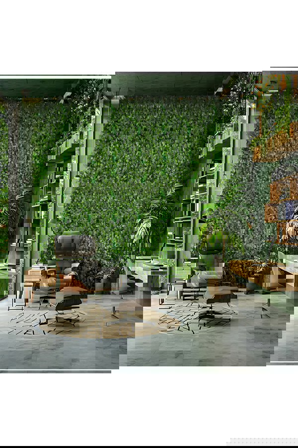 Living and Home 40 x 60cm Artificial Plant Wall Hedge Greenery Panel