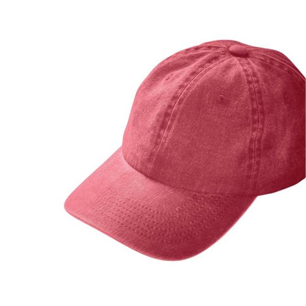 MidOcean Unisex Adult Beau 6 Panel Baseball Cap - Red - 