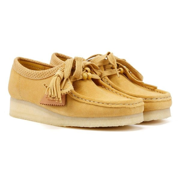 Clarks Originals 26180169 Women's Wallabee Golden - Tan Suede