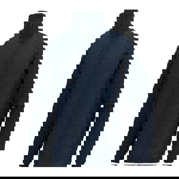 Regatta Mens Full Zip Padded Jacket - Navy/Ash