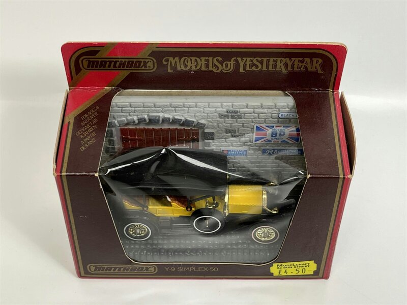 MCSlots Simplex 50 1:48 Scale Models of Yesteryear Matchbox Y9D S6