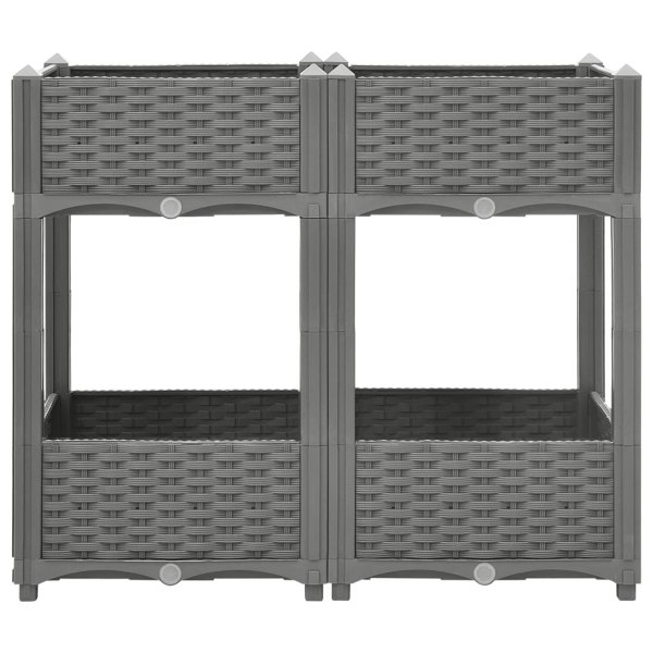 Berkfield Raised Bed 80x40x71 cm Polypropylene