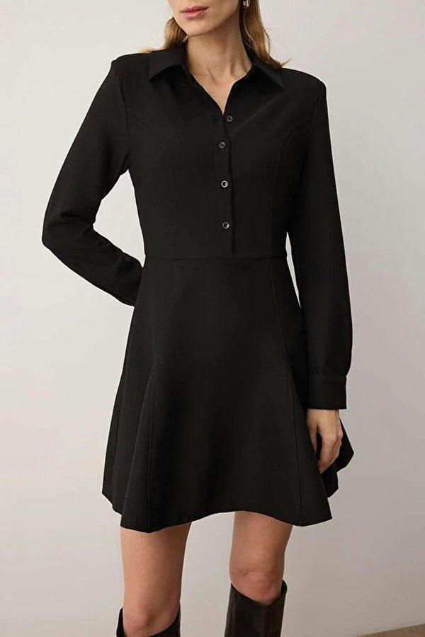 WOVCOR Mini Woven Dress