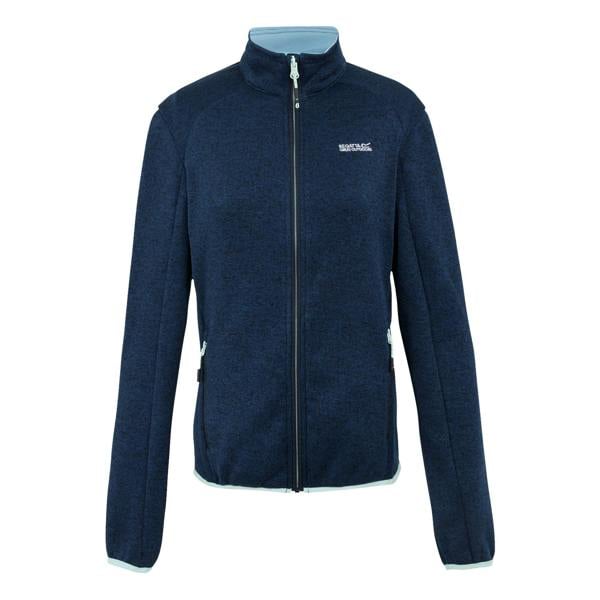 Regatta Womens/Ladies Newhill II Full Zip Fleece Jacket - Navy/Icy Morn
