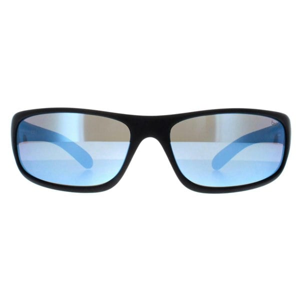 Bolle Sunglasses Anaconda BS027008 Matte Black Sky Blue Polarized