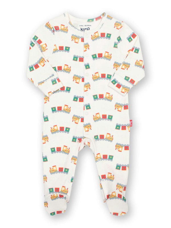 Kite Baby Organic Choo Choo Sleepsuit