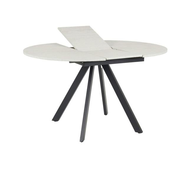 Outdoor Living Harley Extendable Dining Table with 4 Emily Chairs