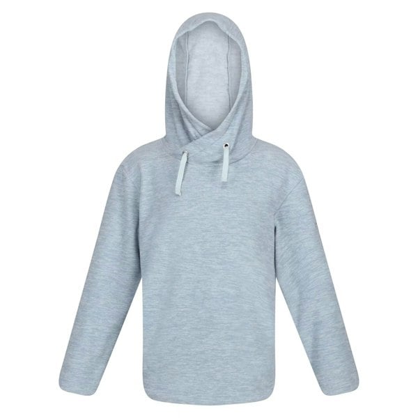 Regatta Childrens/Kids Kacie Hooded Fleece - Ice Blue Marl