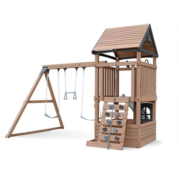 Driftwood Cove Wooden Climbing Frame Active Kids 3