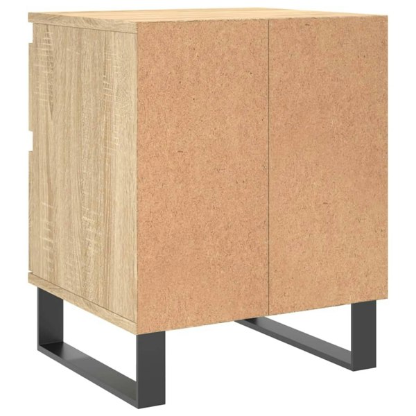 Berkfield Bedside Cabinet Sonoma Oak 40x35x50 cm Engineered Wood