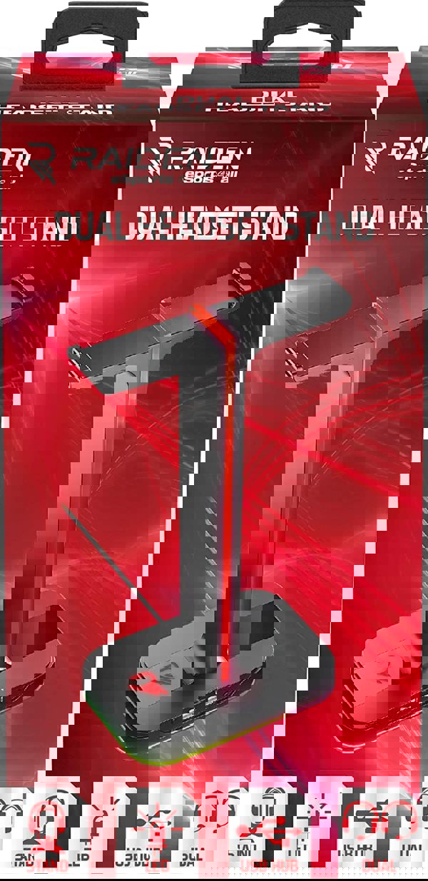 Subsonic | Dual Stand for 2 Gaming Headsets