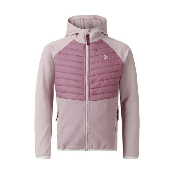 Dare 2B Childrens/Kids Switch Out Padded Jacket - Mauve Shadow/Dusky Orchid - 
