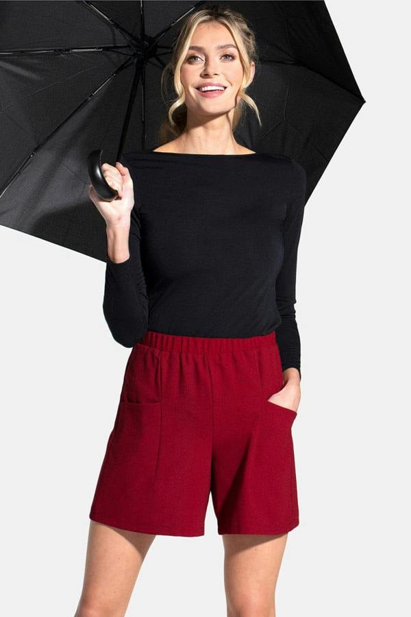 HotSquash Luxe Crepe Shorts