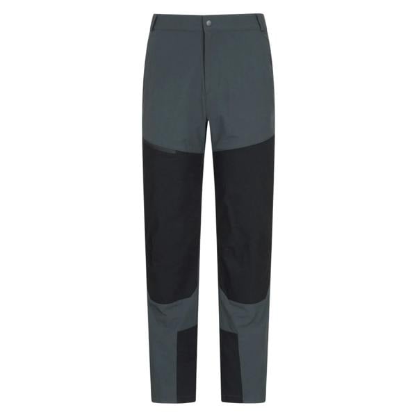 Mountain Warehouse Mens Trailhead Water Resistant Trousers - Black - 