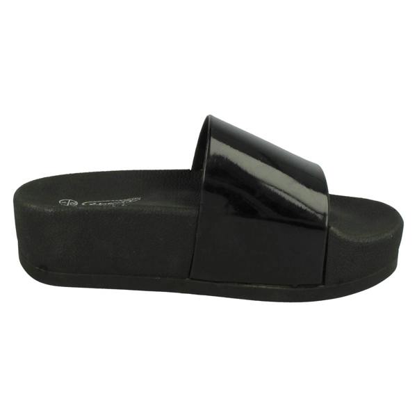 Spot On Ladies Spot On Open Toe Sandals