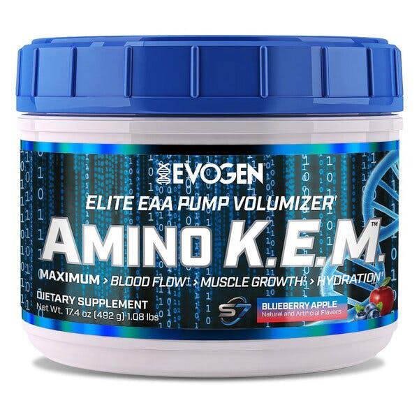 Evogen Amino K.E.M. EAA, Blueberry Apple - 492g