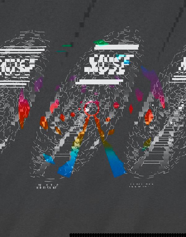 Muse Unisex Grey Resistance Short Sleeved T-Shirt