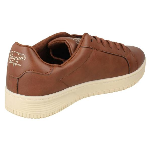 Penguin Mens Penguin Lace Up Trainers Selwyn Pen0626