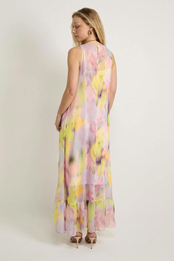 GWD Cecily Printed Sleeveless Maxi Dress