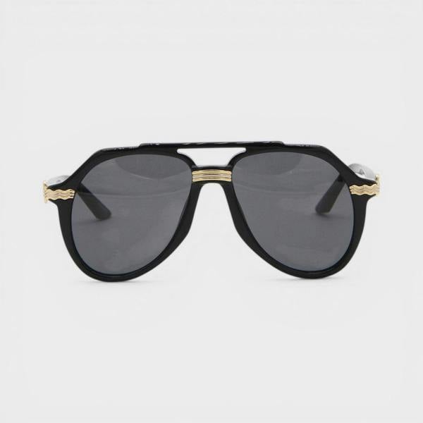 Casablanca Rajio Sunglasses Black Gold