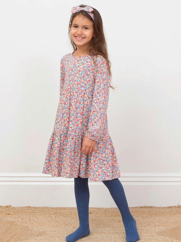 Kite Girls Organic Ditsy Tales Dress Multi