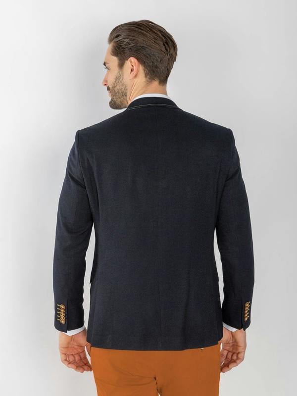 CLJ2533 NAVY BLAZER - Claudio Lugli Shirts