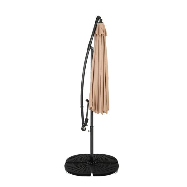 Jardi Cantilever Parasol Base – Fan x 4