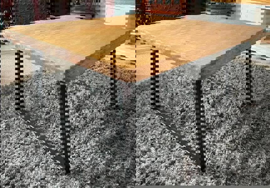 TRL Furniture Sleek & Slender Rustic Coffee Table