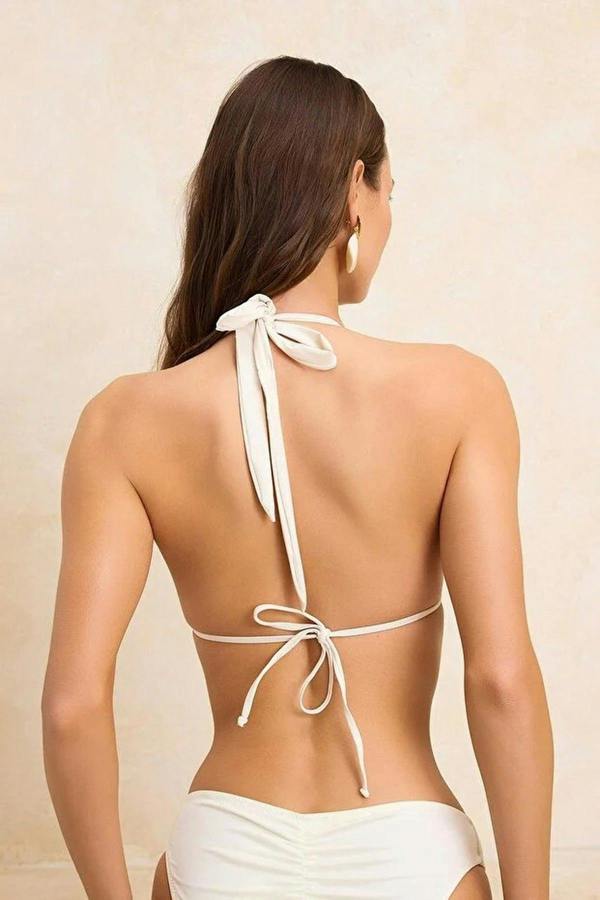 WOVCOR Triangle Tunnel Covered Bikini Top