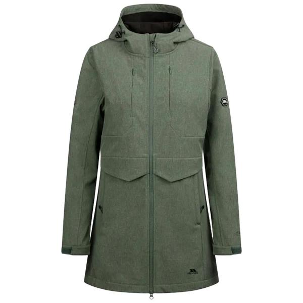 Trespass Womens/Ladies Aylmer Soft Shell Jacket - Green Willow Marl - 