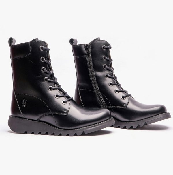 Fly London SILF015FLY Womens Ankle Boots Black