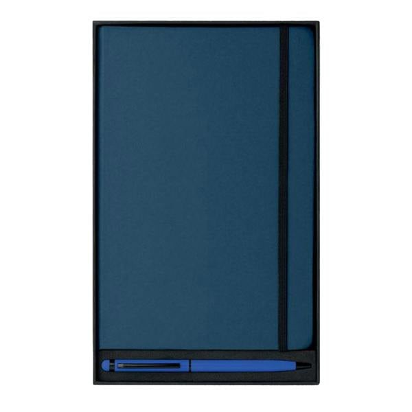 MidOcean Neilo Set Notebook & Pen - Blue - 