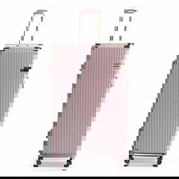 Snowball Hard Shell Luggage 8 Spinner Wheels Travel Suitcase