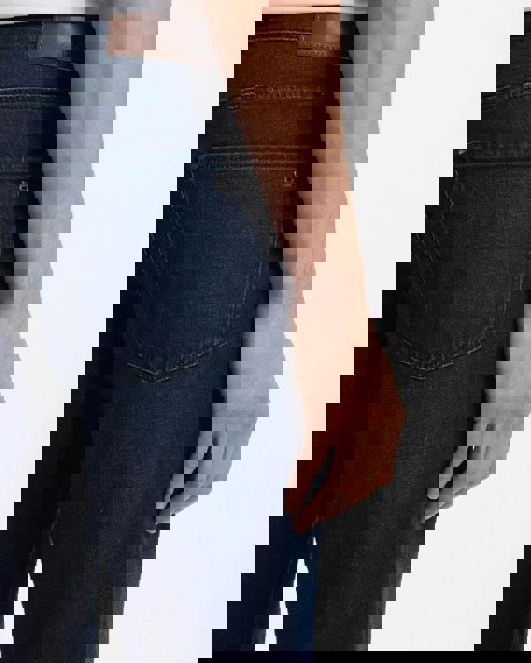 BOSS Orange ONYX BO Mens Tapered-Fit Jeans in Dark-Blue Comfort-Stretch Denim  - Dark Blue 406 | CHO | Designer Mens Jeans