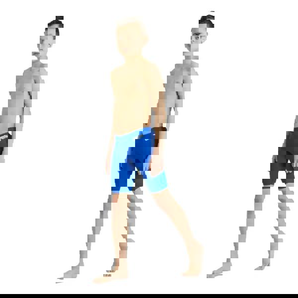 Arena Boys Team Solid Swim Jammer in royal blue