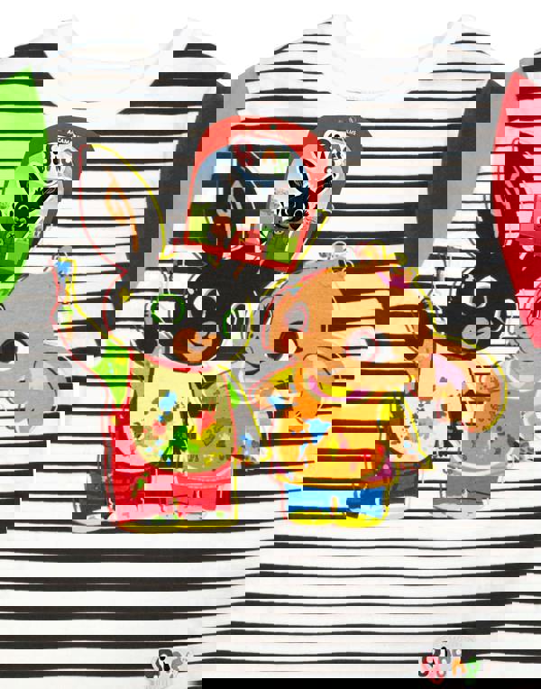 Bing Bunny Unisex Kids White Bing, Sula Short Sleeved T-Shirt